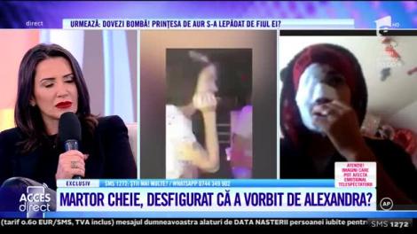 Acces Direct. Martor cheie, desfigurat că a vorbit de Alexandra Măcenașu? Mara Bănică: Eu cred că totul este o poveste, nu e nimic adevărat