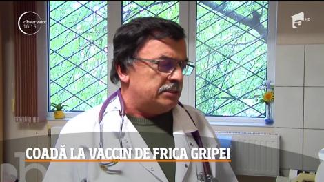 Vaccinul antigripal, insuficient. Medicii de familie se plâng că dozele primite nu acoperă nici măcar un sfert din necesar