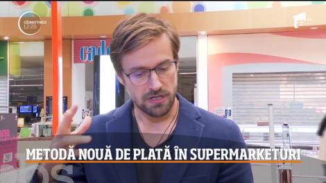 Plata cu amprenta, metodă nouă practicată deja în unele supermarketuri