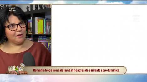 România schimbă ora, poate pentru ultima dată! Psihologul Jeni Chiriac, despre felul în care trecerea la noua oră ne poate afecta starea emoțională