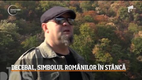 Chipul lui Decebal, sculptat în stâncă, nu este finalizat!