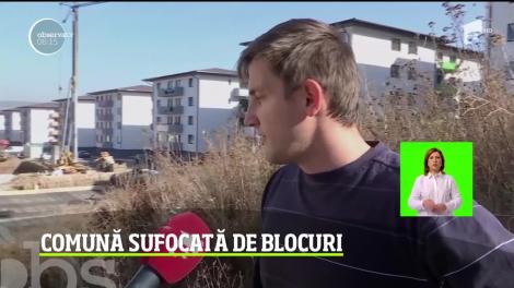 Floreşti, comuna sufocată de blocuri