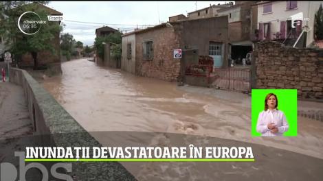 Inundații devastatoare în Europa