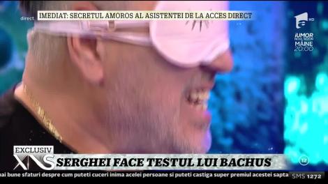 Serghei Mizil a făcut testul lui Bachus la Xtra Night Show!