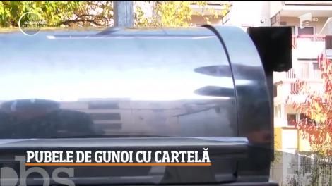 Cluj-Napoca este primul oraş din România dotat cu pubele de selectare a gunoiului, care se deschid doar cu ajutorul unor cartele