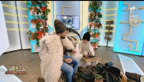 „Am venit cu opincile prin București”. Alexandru Ilinca, ultimul opincar al Olteniei, demonstrație inedită la „Neatza cu Răzvan și Dani”