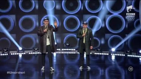 "Bătrâneii" din trupa Ha-Rap au făcut show pe scena iUmor cu piesa "Vine pensia"