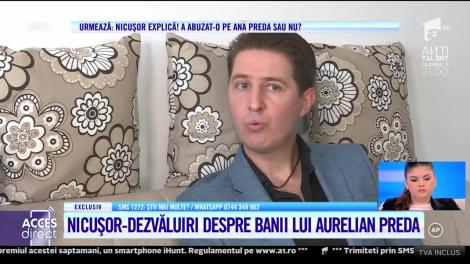 Nicuşor Iordan, dezvăluiri despre banii lui Aurelian Preda: Am investit în el vreo 50.000 de euro