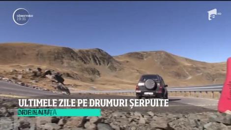 TrTansfăgărăşanul şi Transalpina se închid săptămâna viitoare