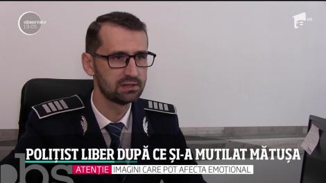 Un poliţist din Olt şi-a desfigurat în bătaie propria mătuşă