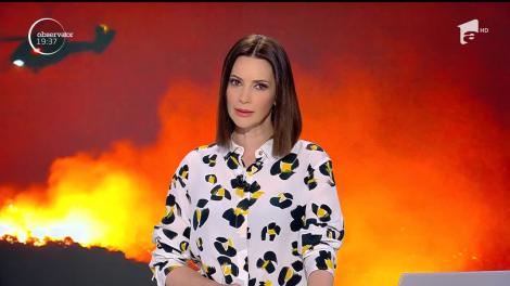 Incendii violente în California. 180 de mii de oameni au primit ordin de evacuare