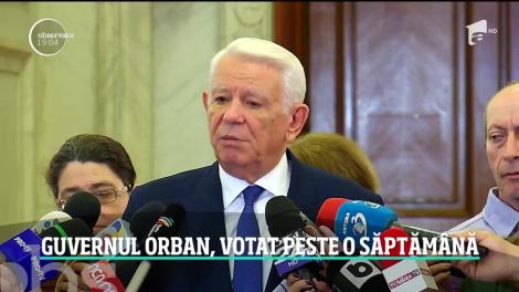 Guvernul Ludovic Orban, votat peste o săptămână. Ce se întâmplă până atunci