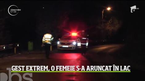 Gest extrem la Piatra Neamţ. O femeie de aproximativ 50 de ani s-a aruncat în lacul Bâtca Doamnei