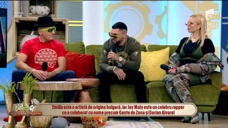 Costi Ioniță, Emilia și Jay Maly îți cresc "Adrenalina" la Neatza cu Răzvan și Dani! Ascultă aici piesa Bombon Bebe!