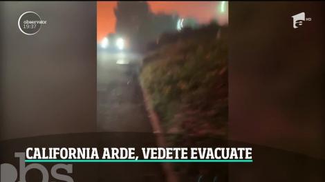 Incendiile de vegetaţie pârjolesc California. 200.000 de oameni au primit ordine de evacuare