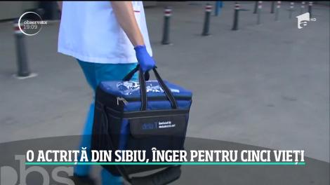 O tânără actriţă a devenit, înger salvator pentru cinci oameni. Familia i-a donat organele