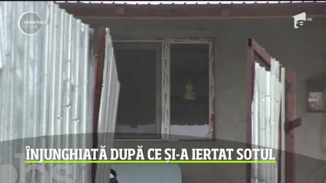 O femeie din Vaslui a fost înjunghiată de soţ, la câteva zile după ce a refuzat un ordin de protecţie care l-ar fi ţinut departe de ea