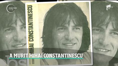 A murit Mihai Cosntatinescu. Cântăreţul s-a stins din viaţă la 73 de ani