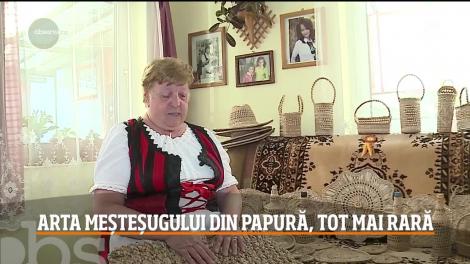 Arta meșteșugului din papură, tot mai rară