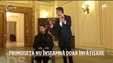 Valentin Butnaru și Mihnea Vâlceanu, pripeții la Gala Atipic Beauty de la Sala Parlamentului