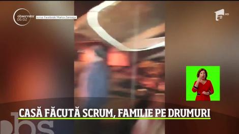 Un puternic incendiu a mistuit o locuinţă dintr-o comună din Neamţ. Pompierii nu au mai putut salva nimic