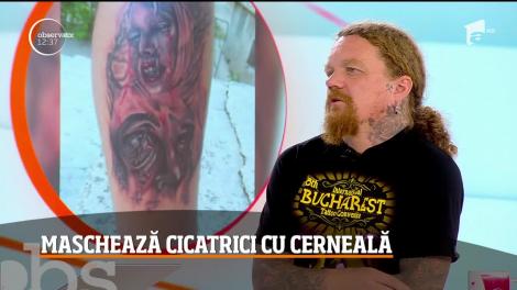 Costi Azoiţei, cel mai vechi tatuator din România, totul despre arta tatuajelor. Acestea corectează şi maschează imperfecţiunile