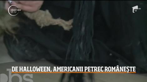 De Halloween, americanii petrec românește, la Sighişoara