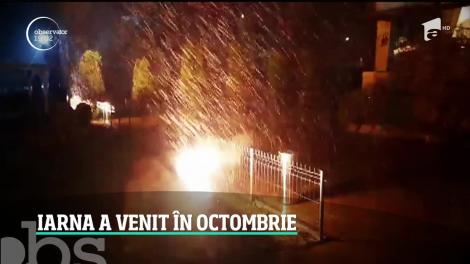 Iarna a venit în octombrie. După vortexul polar vine un val de aer tropical