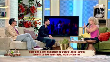 Alexia Țalavutis lansează, la Neatza cu Răzvan și Dani, single-ul "Shoturi pe banii mei"