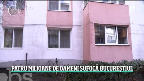 Capitala îşi dublează populaţia peste noapte. Aproape patru milioane de oameni sufocă zilnic Bucureştiul
