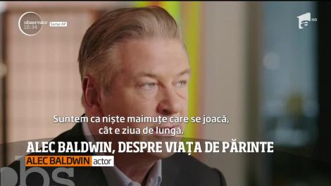 Alec Baldwin, despre viața de părinte. Actorul de la Hollywood are cinci copii