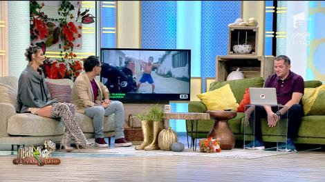 Ia de aici profesionist! Un puști a făcut dansul anului, pe alarma unei motociclete!