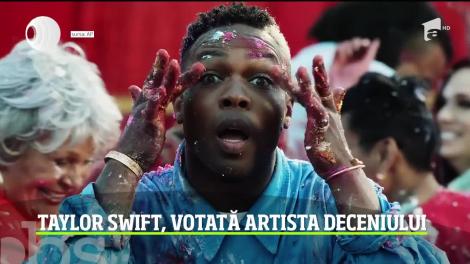 Taylor Swift, votată artista deceniului