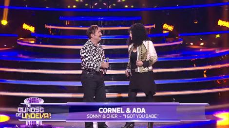Te cunosc de undeva! Ada și Cornel Palade se transformă în Sonny & Cher - I got you babe