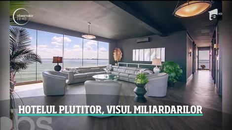 Hotel plutitor care a cucerit miliardarii. Ambarcaţiunea poate găzdui petreceri pentru 150 de oameni