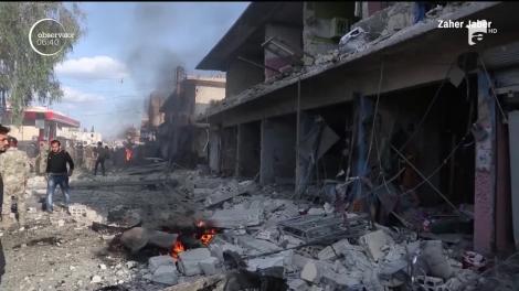 Cel puţin 15 oameni, majoritatea copii, uciși într-un atentat în Siria