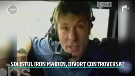 Solistul Iron Maiden, divorț controversat. Artistul s-a mutat la Paris cu o antrenoare de fitness