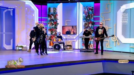 Premieră la Neatza cu Răzvan și Dani! Loredana Groza, mai sexy ca niciodată! Voltaj și frumoasa artistă cântă piesa Depedența mea