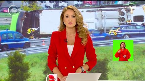 Grav accident rutier în nordul Franţei. Doi români se numără printre cele 33 de persoane rănite
