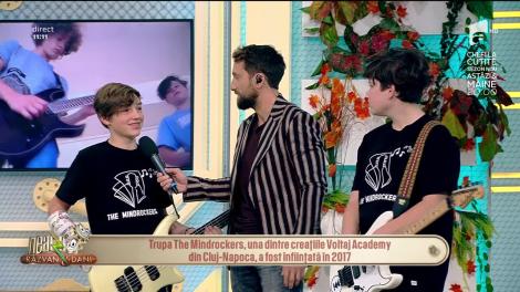 Neatza cu Răzvan și Dani. Carla Stefani și The Mindrockers, un proiect al Voltaj Academy din Cluj-Napoca