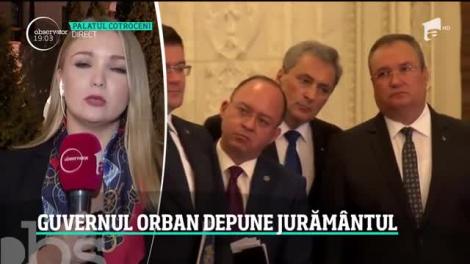 Guvernul Orban a trecut de Parlament, votat de toată dreapta şi sprijinit de trădările din PSD şi Pro România