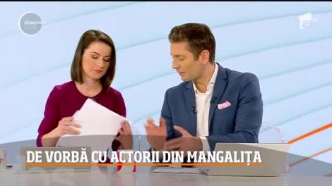Teodor Corban şi Alina Berzunţeanu, provocările personajelor pe care le joacă în serialul de comedie Mangalița