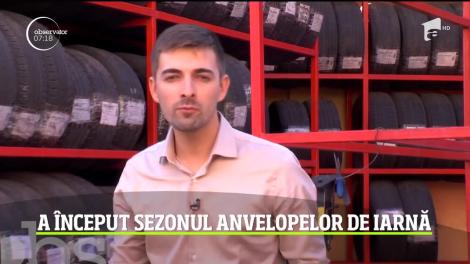 Vremea caldă de afară umple service-urile auto. Cei mai harnici dintre şoferi stau cu orele la cozi ca să-şi monteze anvelopele de iarnă