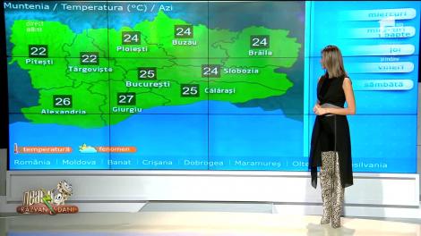 Prognoza Meteo, 6 noiembrie 2019 - Neatza cu Răzvan și Dani. Vreme neobișnuit de caldă pentru această perioadă a anului