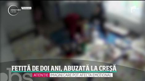 O îngrijitoare de la o creşă din Piatra Neamţ ameninţă şi ţipă la o fetiţă de doi ani