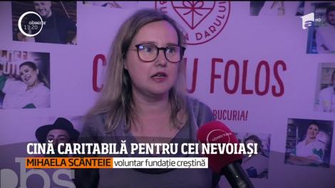 Cină caritabilă pentru cei nevoiași, în Braşov. Invitații au servit un meniu regal