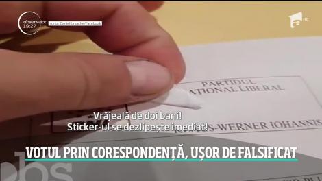 Votul prin corespondenţă ar putea fi uşor falsificat! Ce spun alegătorii