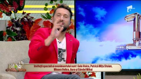 Neatza cu Răzvan și Dani. Nea Mărin sărbătorește 50 de ani joc la Sala Palatului