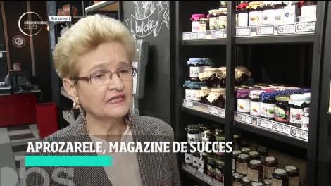 A renăscut moda aprozarelor de stat! Sute de români îşi fac zilnic cumpărăturile în magazinele pline de produse tradiţionale