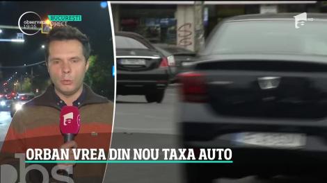 Abia instalat la Palatul Victoria, Ludovic Orban a anunţat că vrea să reintroducă taxa de poluare pentru maşini